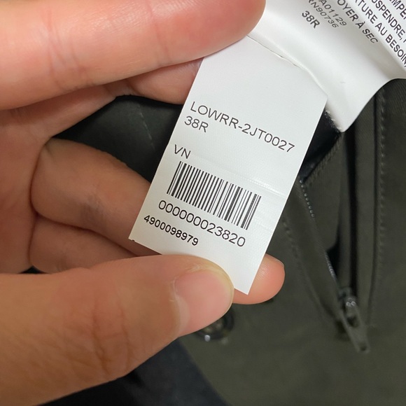 Ralph Lauren Water Repellent Trench Coat Olive Green Inner Warmer Layer Size 38 - Picture 11 of 13